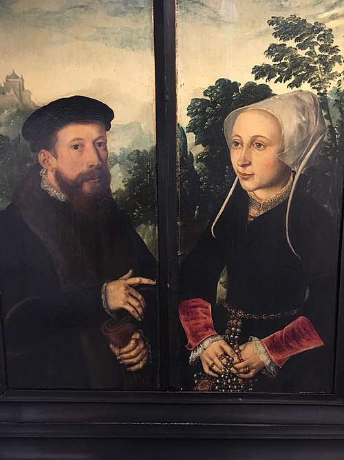 Jan Jacobsz. van Rosendael and Lydia Amelisdr. van Rijswijk, 1552, 1552, 