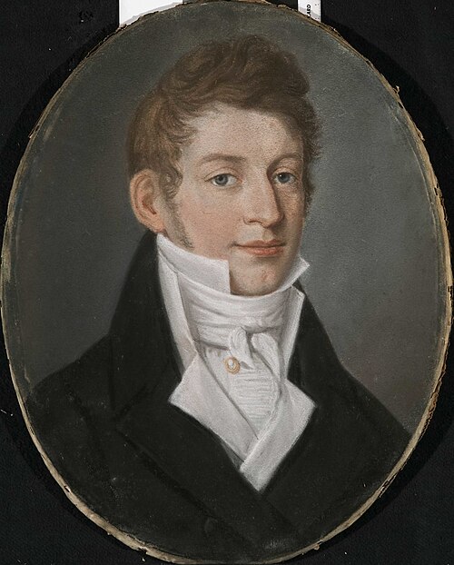 Portrait of Jens Grønbech Døderlein, 1832, 