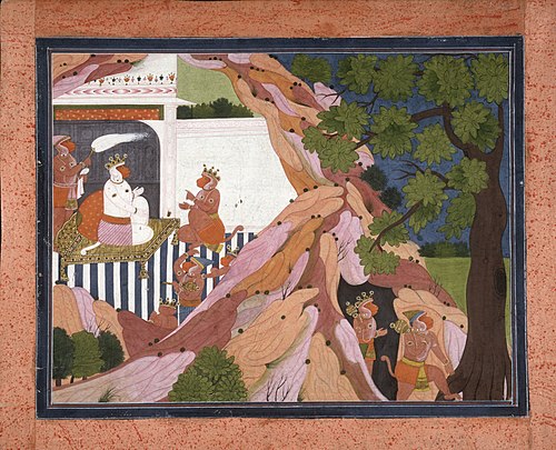 Sugriva Sends Hanuman to Find Sita, 1820, 