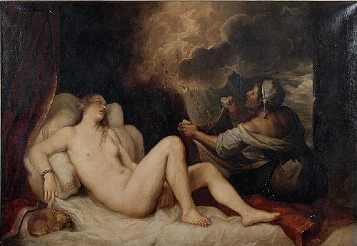 Danaë, 1700, 