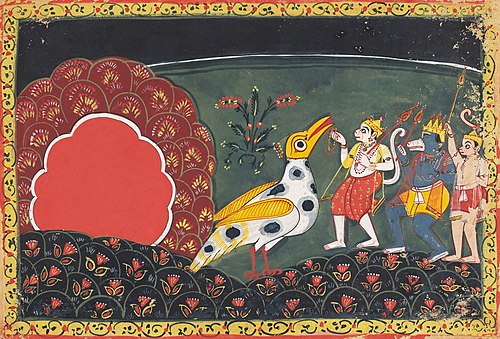 A folio of the Ramayana, 1800, 