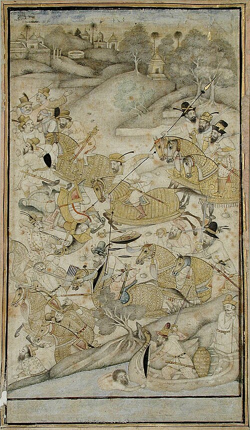 A battle fought by Europeans, , 