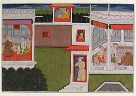 A brahmin comes to Nanda, , 