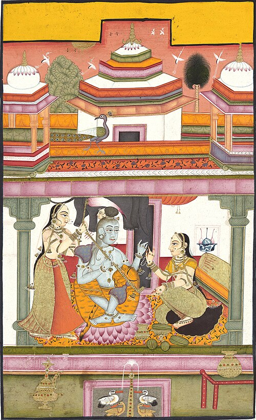 Ragamala - Raga Bhairava, 1800, 