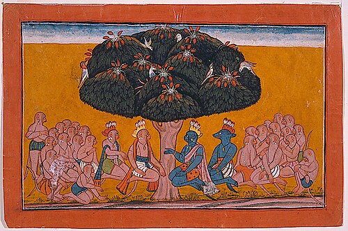 The monkey and bear leaders discuss their attack on Ravana, , 