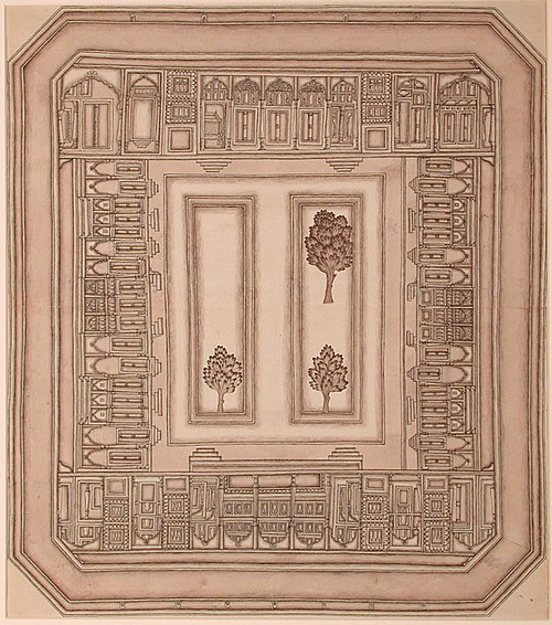 The Nawab's Zenana at Saduc Bagh near Murshidabad, , 