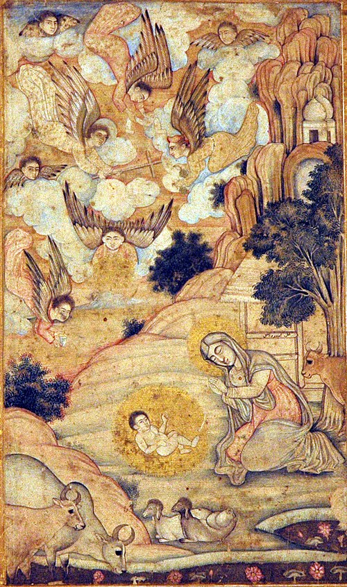 The Virgin Mary Adores the Christ Child, , 