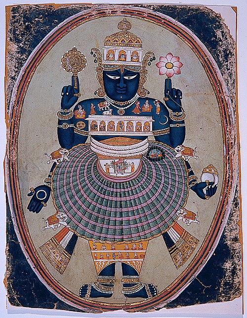 Vishnu the cosmic man, , 