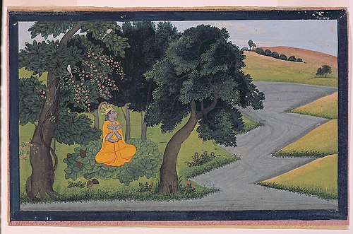 Waiting for Her in ""Love's Sacred Thicket"", , 