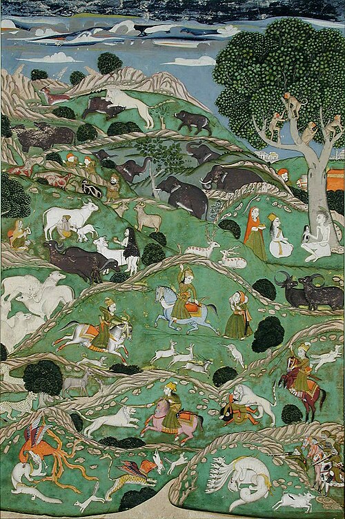 Women hunt a multitude of animals, , 