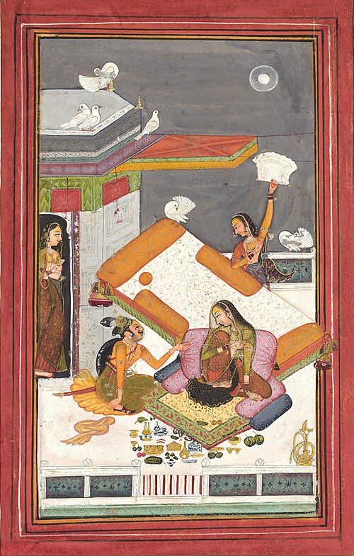 A Warrior Persuading the heroine, 1770, 