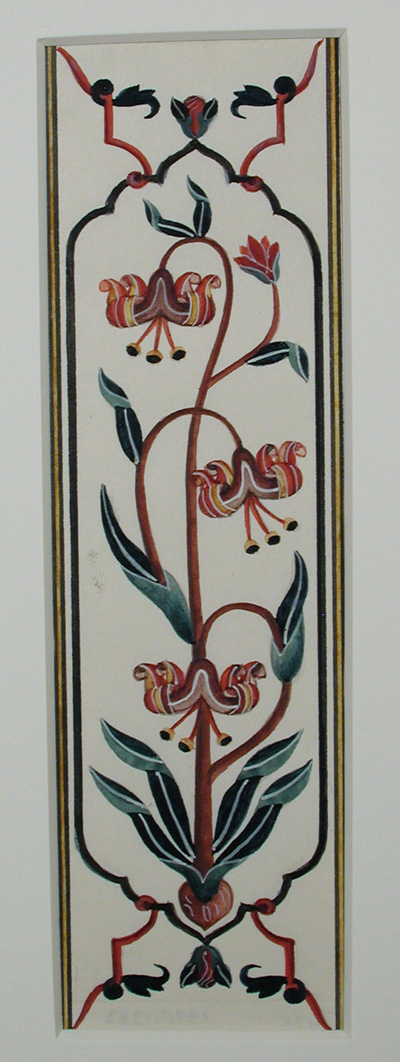 A pietra dura panel from the Taj Mahal, , 