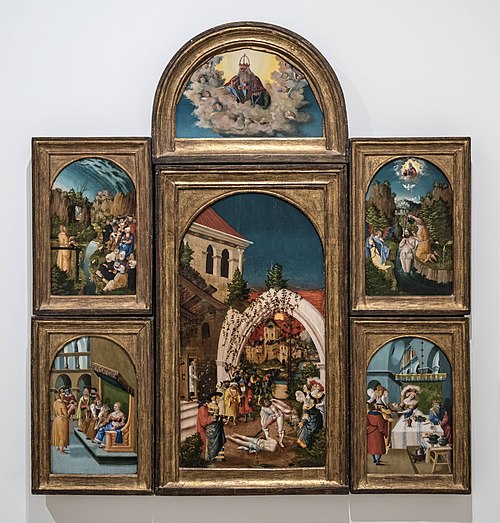 Retable de Saint Jean-Baptiste, 1525, 