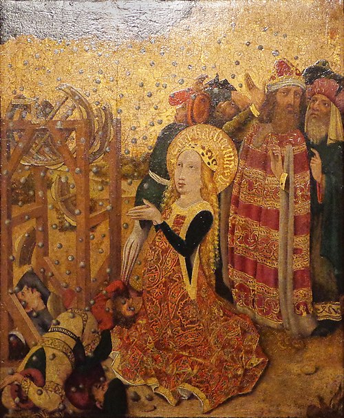 Martyre de sainte Catherine, 1440, 