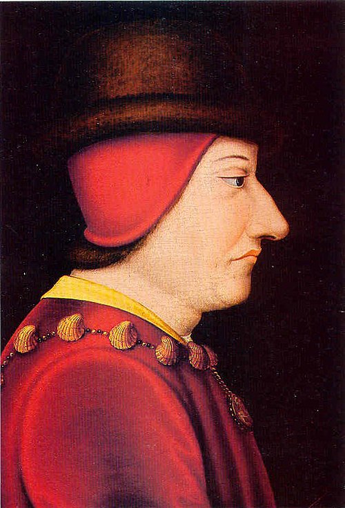 Portrait of Louis XI, 1550, 