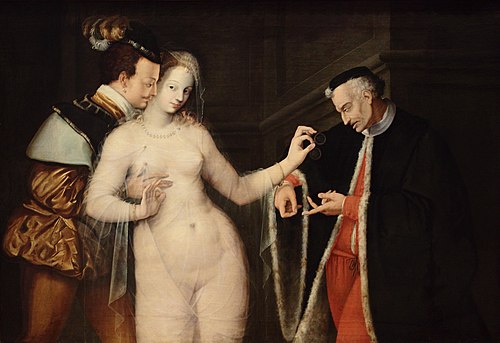 La Femme entre les deux âges, 1575, 
