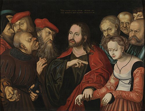 Christ and the Woman Taken in Adultery, 1749, 