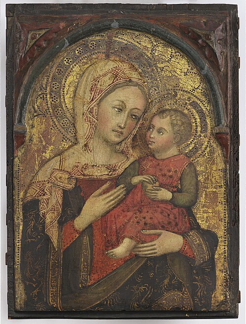 The Virgin and Child with an Apple, 1455, 