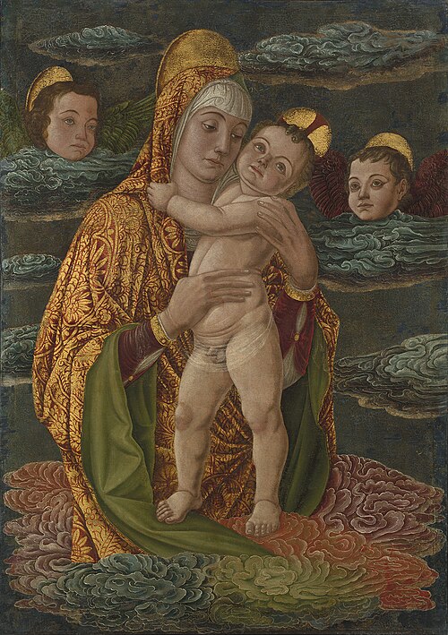 The Virgin and Child in the Clouds, 1470, 