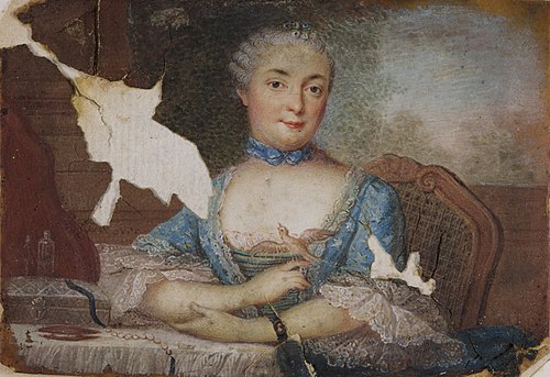 Wilhelmine of Prussia, Margravine of Brandenburg-Bayreuth, 1750, 