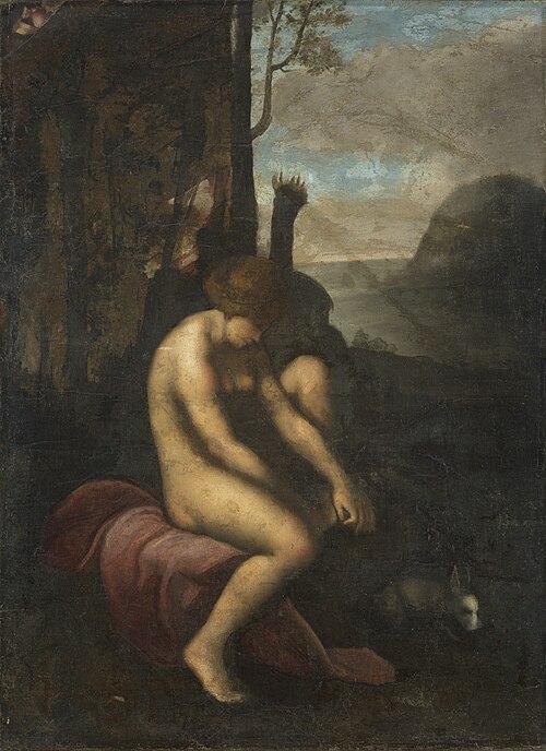 Venus Wounded by a Rose Thorn, 1525, 