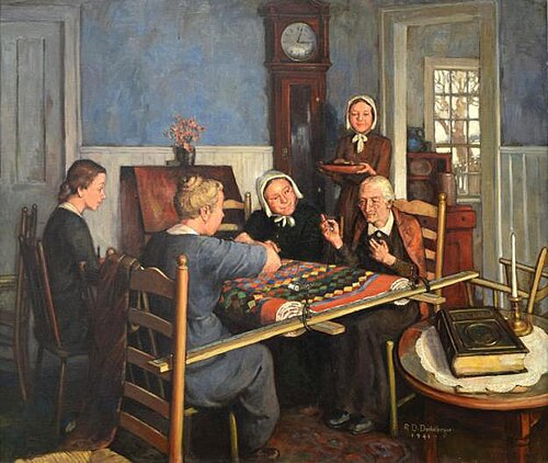 Quilting Party, 1941, 
