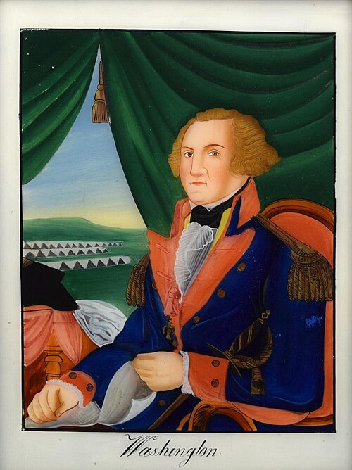 Portrait of George Washington, 1825, 