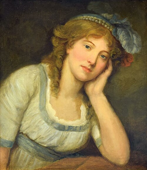 Portrait of Mademoiselle Olivier, 1795, 