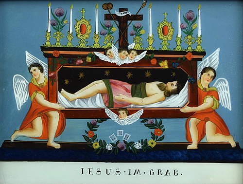 Jesus Im Grab (Jesus in the Grave), 1850, 