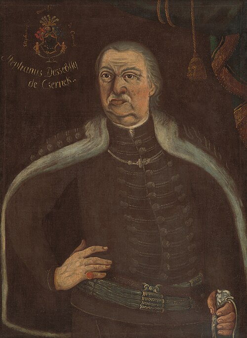 Podobizeň Štefana Desseöffyho, 1725, 