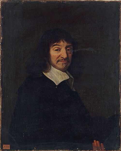 Portrait de René Descartes (1596-1650), philosophe et savant, 1901, 