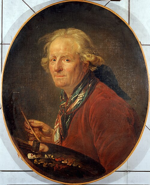 Autoportrait de Nicolas-Bernard Lépicié (1735-1784), 1901, 