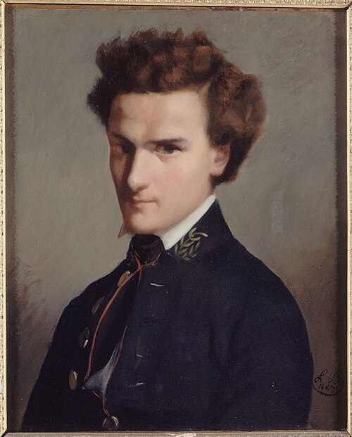 Portrait de Henri Rochefort en costume de collégien, 1849, 