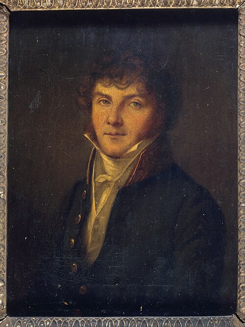 Portrait d'homme (époque Restauration), 1820, 