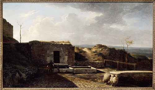 L'abreuvoir de Montmartre, vers 1840, 1840, 