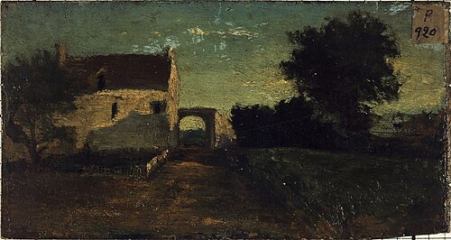 La porte de Clamart (?), vers 1850, 1850, 