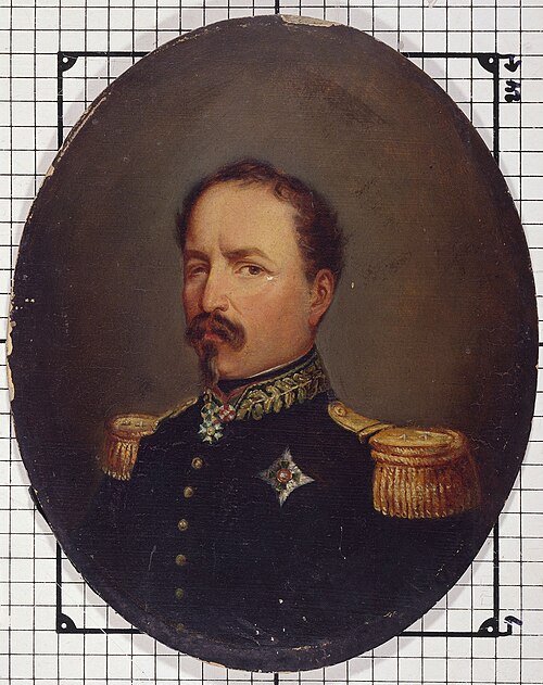 Portrait du Baron Chery Rebillot (1794-1855), préfet de police du 20 décembre 1848 au 8 novembre 184, 1851, 