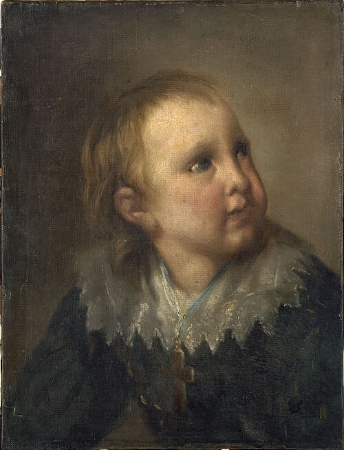 Portrait d'enfant, 1851, 