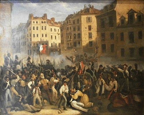 Épisode des Journées de juillet 1830, 1830, 