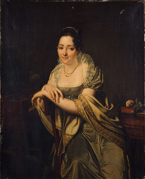 Portrait dit d'Armande Louise Mallet (1770-1822), épouse Gersin, 1701, 