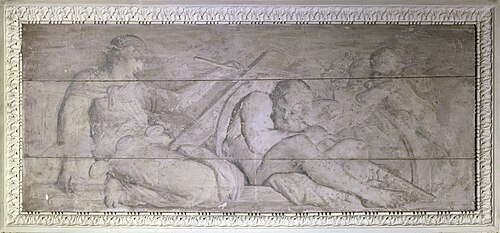 L'Histoire écrivant sur l'épaule du Temps, 1701, 