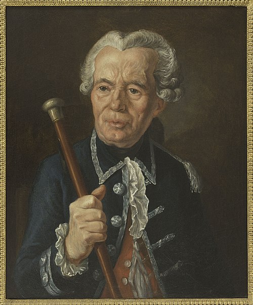 Portrait présumé de Bernard Jourdan, marquis de Launay (1740-14 juillet 1789), gouverneur de la Bast, 1701, 