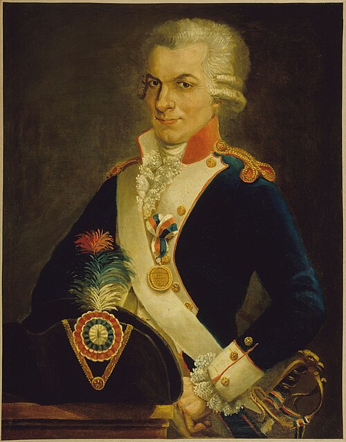 Portrait présumé de Marius Pomérol, délégué de Marseille à la fête de la Fédération, 1794, 