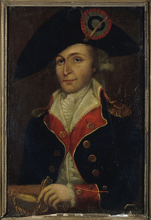 Portrait d'un garde national portant un costume postérieur à 1792., 1792, 