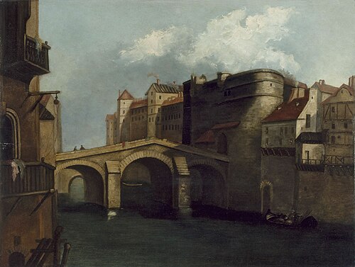Le Petit-Châtelet et le Petit-Pont, vers 1660, 1601, 