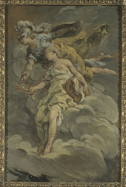 Minerve et la Paix, 1763, 