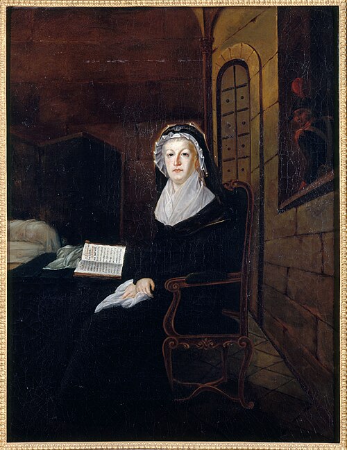Portrait de Marie-Antoinette au Temple, 1815, 