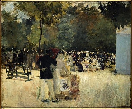 Le Guignol du jardin des Tuileries, 1880, 