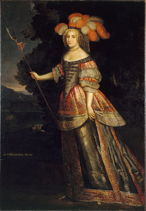 Portrait de Madeleine Fare Le Tellier, duchesse d'Aumont (1646-1668), 1660, 