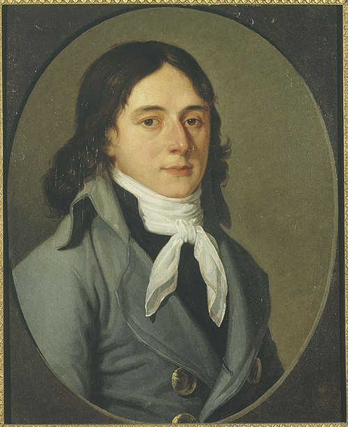 Portrait de Camille Desmoulins (1760-1794), publiciste et homme politique, 1790, 